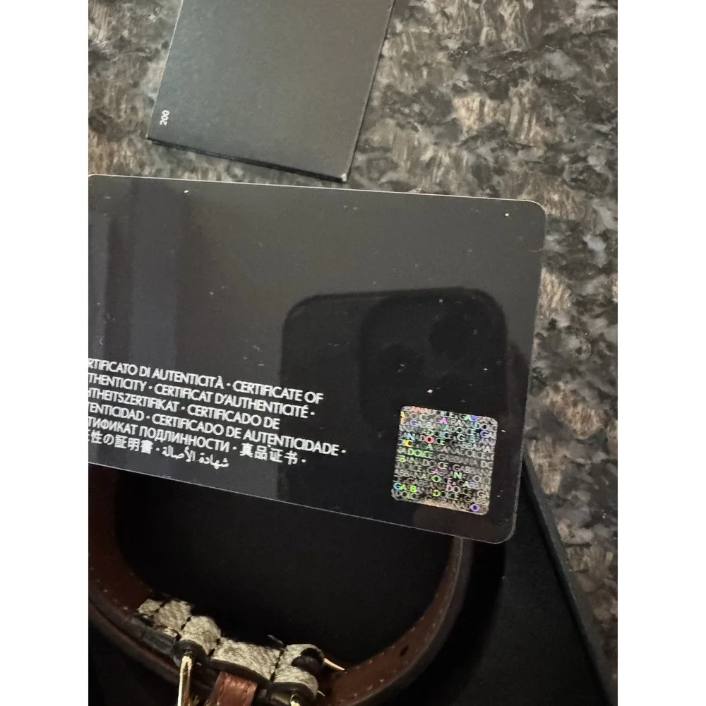Dolce &‎ Gabbana Animal Print Dog Or Car Collar. NWB, Card. Authentic $515